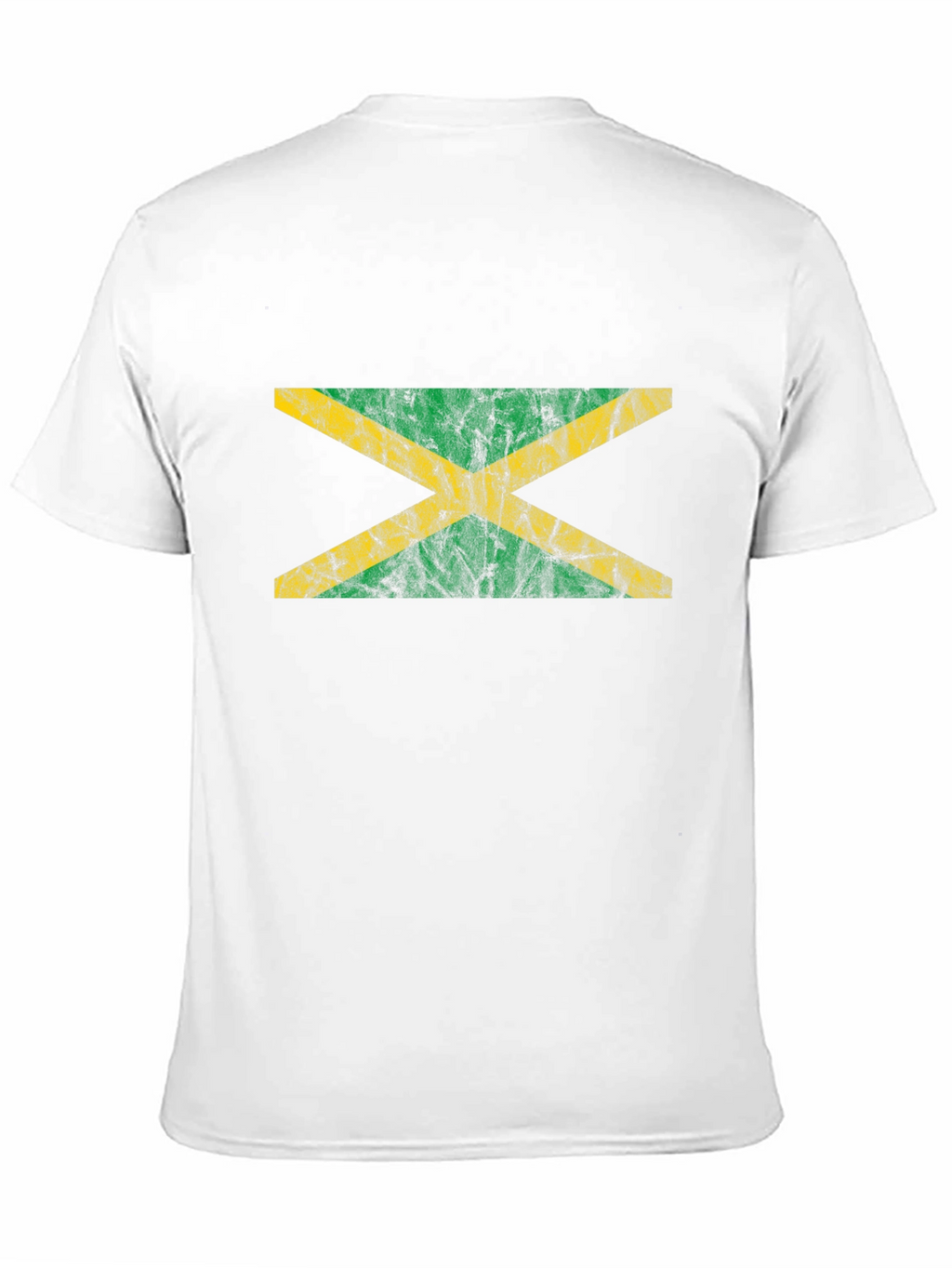 Jamaica Flag T-Shirt - Distressed Look Tee