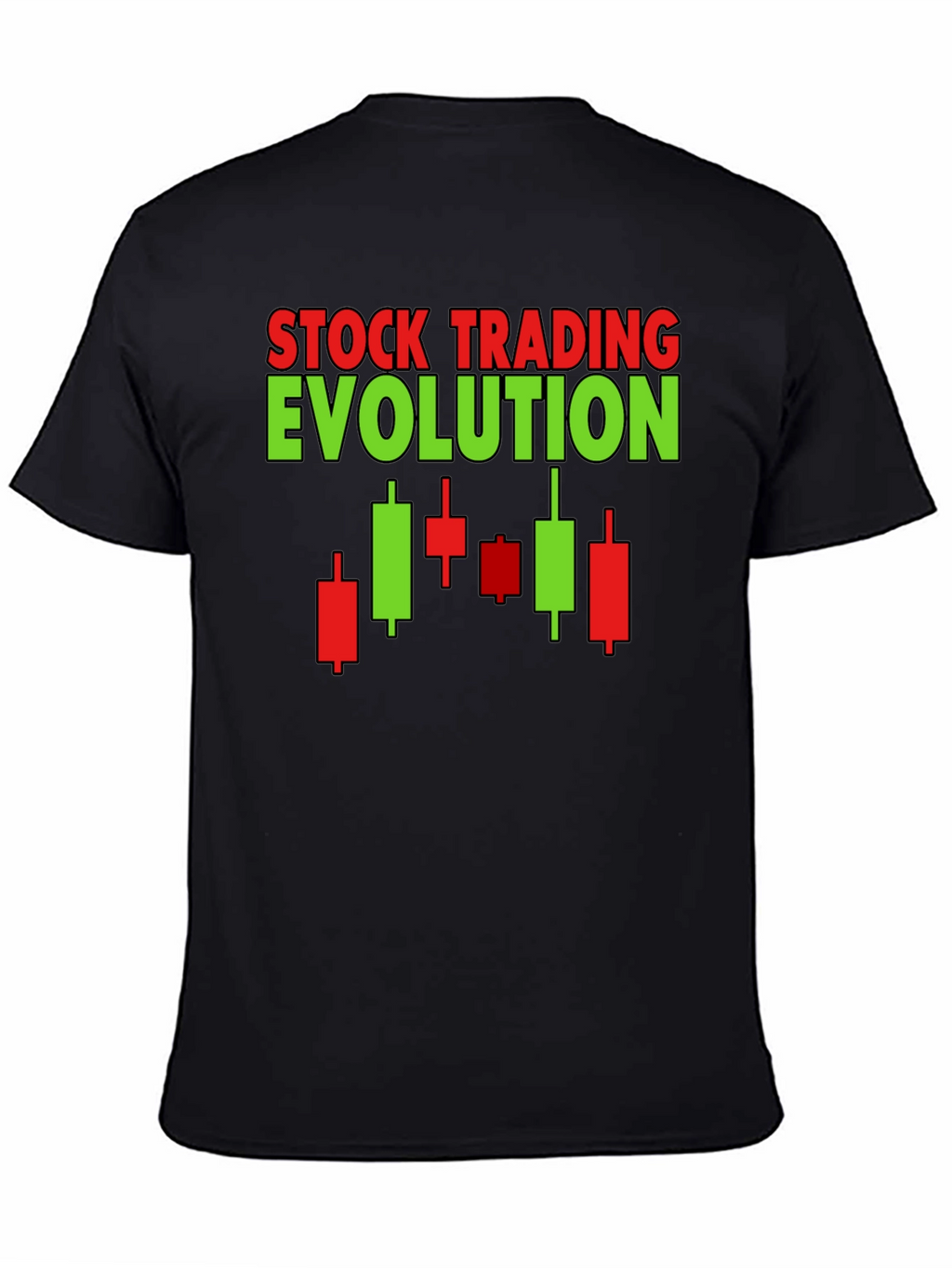 Stock Trading Evolution Graphic Tee