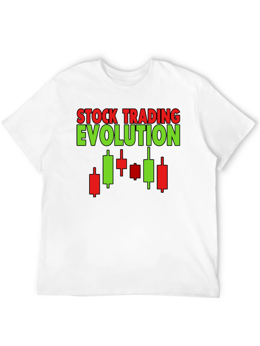 Stock Trading Evolution Graphic Tee