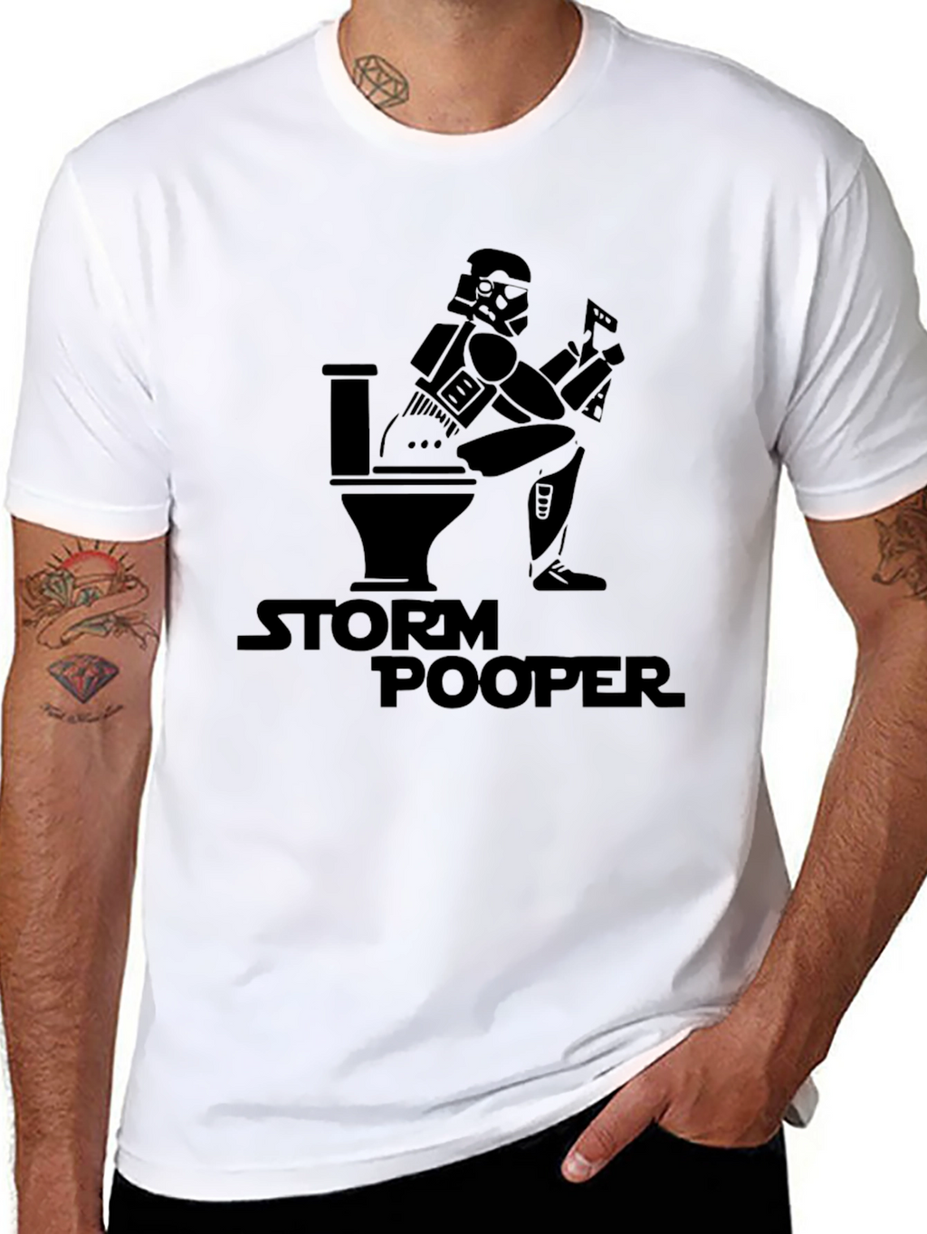 Storm Pooper T-Shirt - Funny Graphic Tee