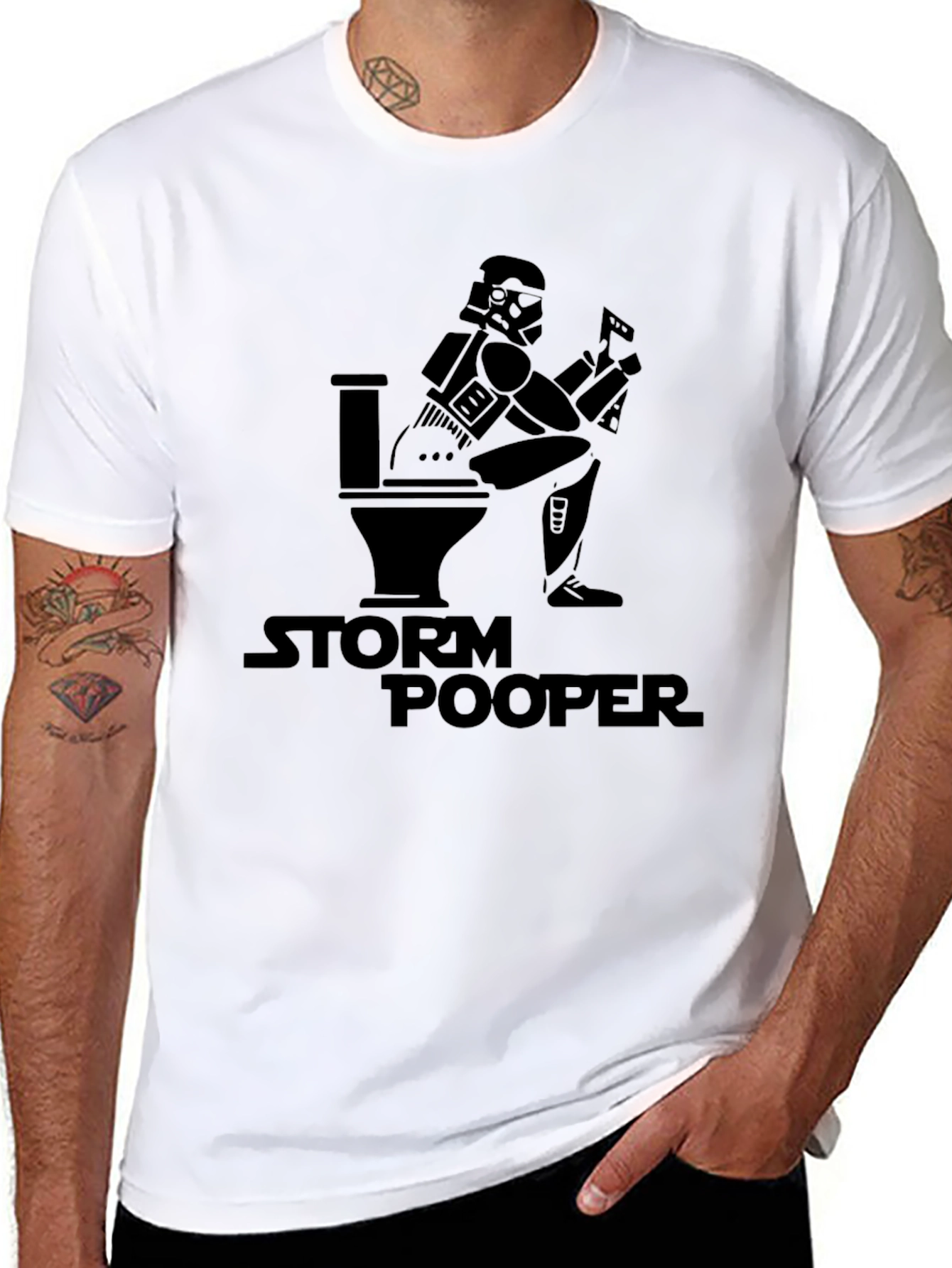 Storm Pooper T-Shirt - Funny Graphic Tee