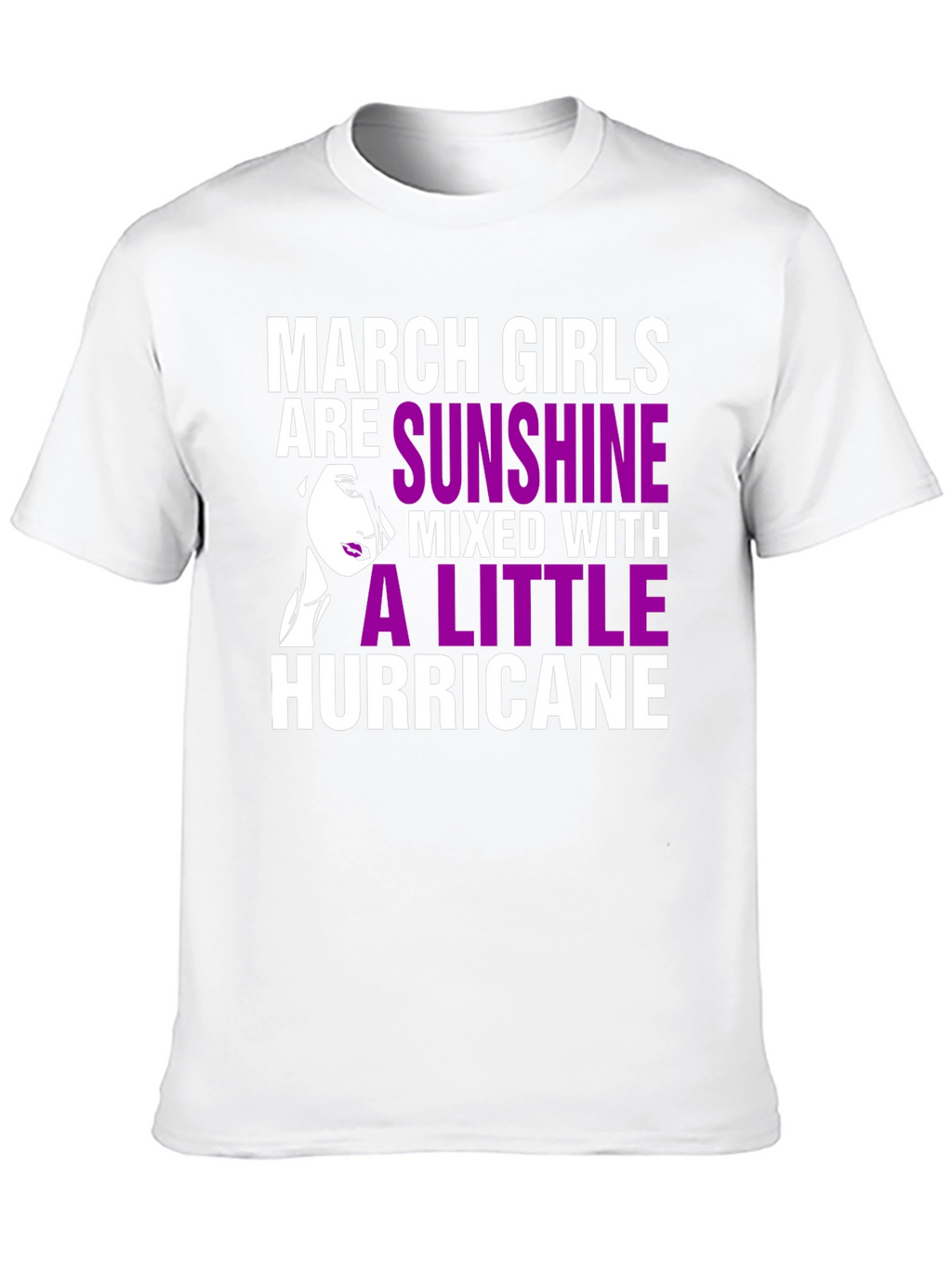 March Girls Sunshine Hurricane Black T-Shirt