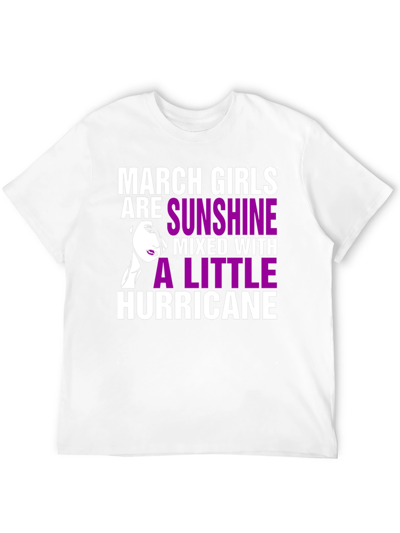 March Girls Sunshine Hurricane Black T-Shirt