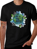Eco Not Ego Graphic Tee - Sustainable Style