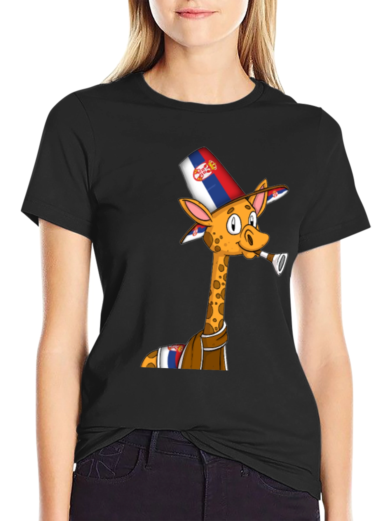 Serbian Giraffe T-Shirt