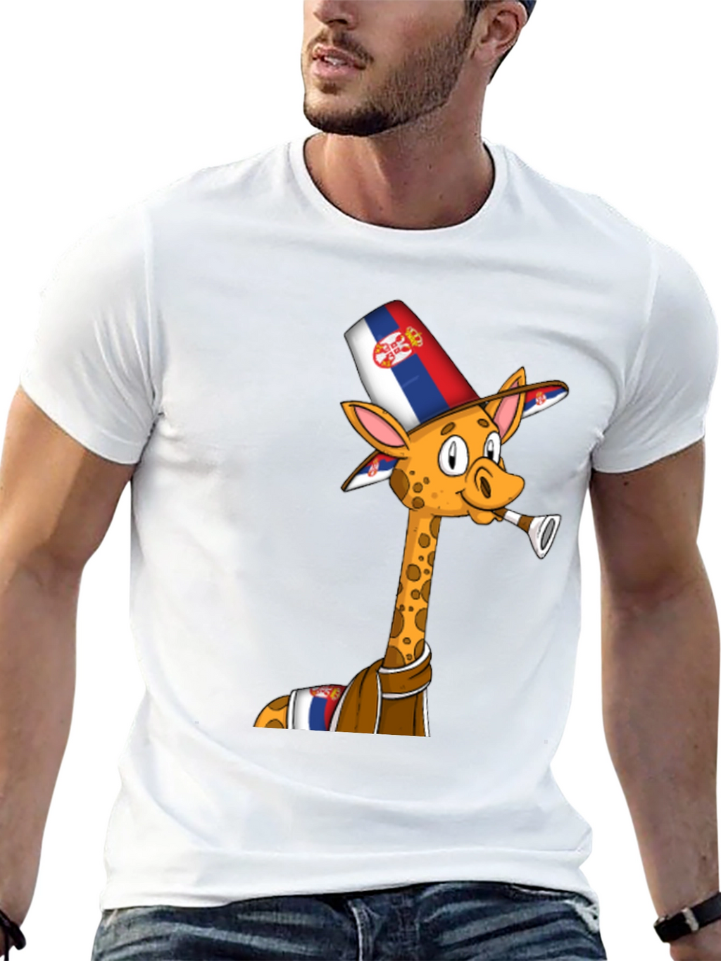 Serbian Giraffe T-Shirt
