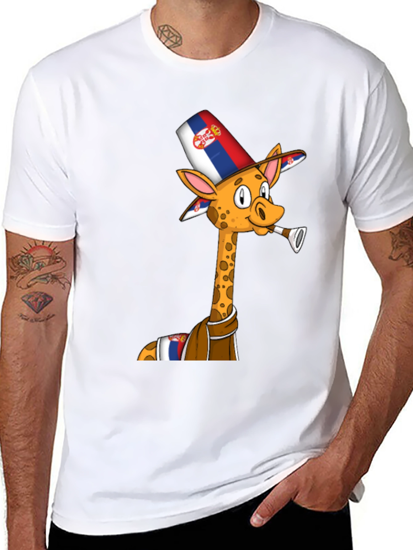 Serbian Giraffe T-Shirt