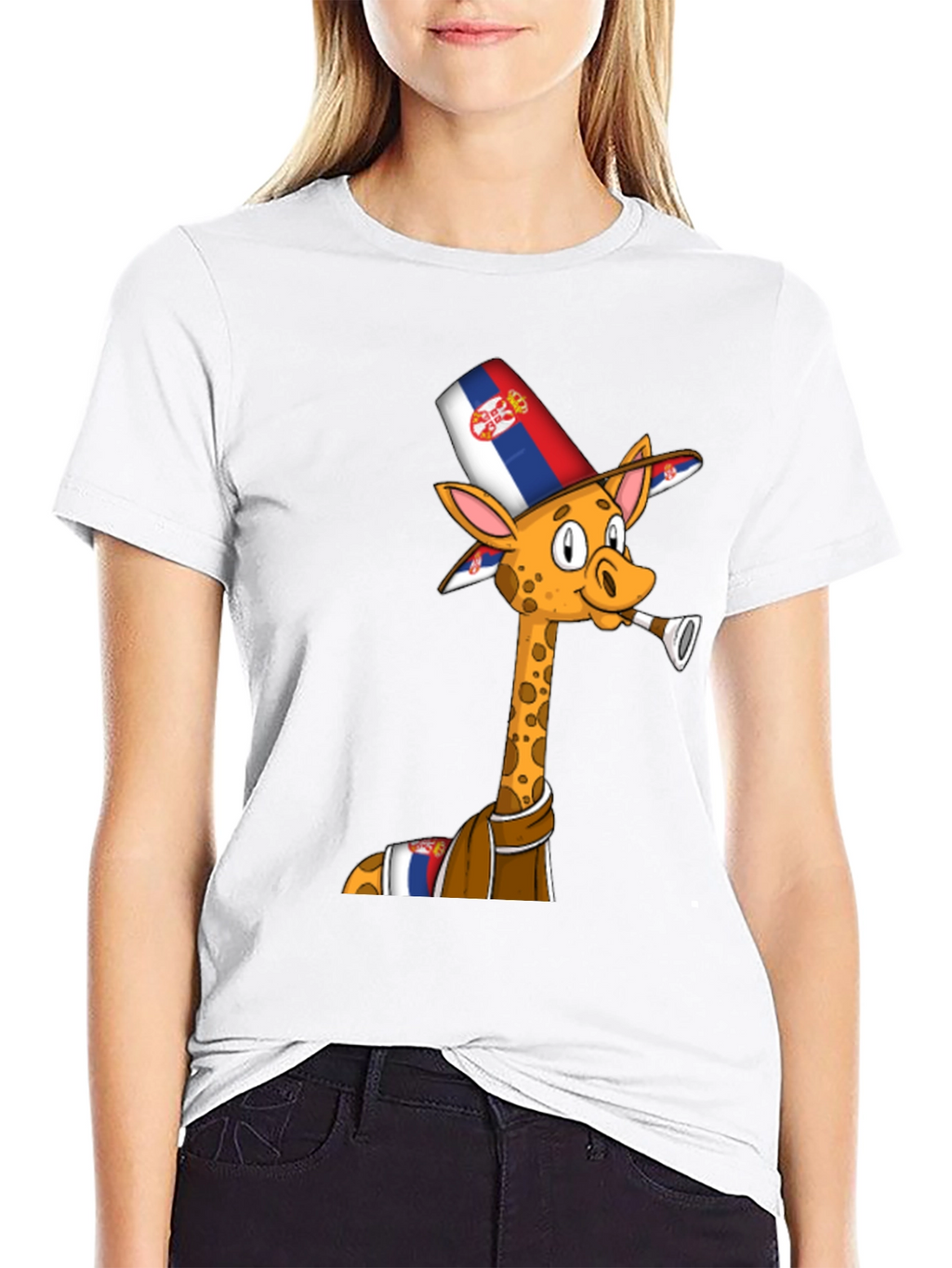 Serbian Giraffe T-Shirt