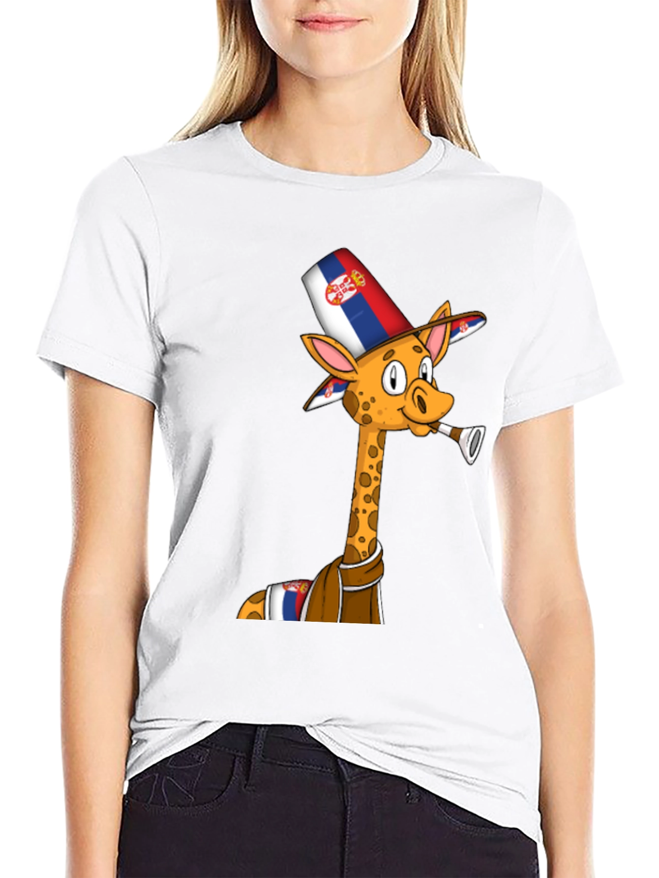 Serbian Giraffe T-Shirt
