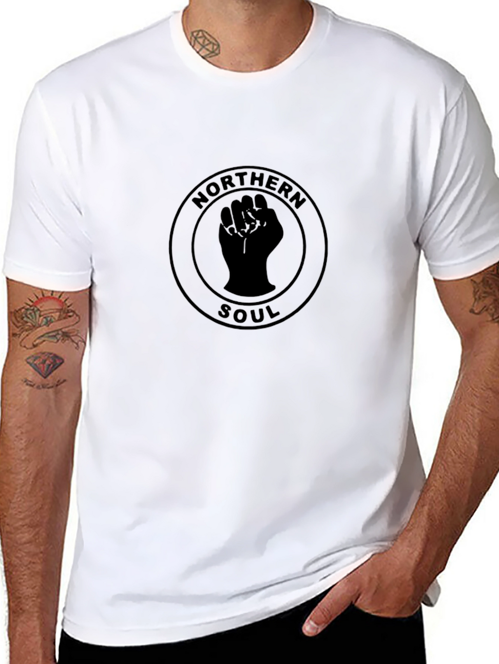 Northern Soul Graphic T-Shirt - Black