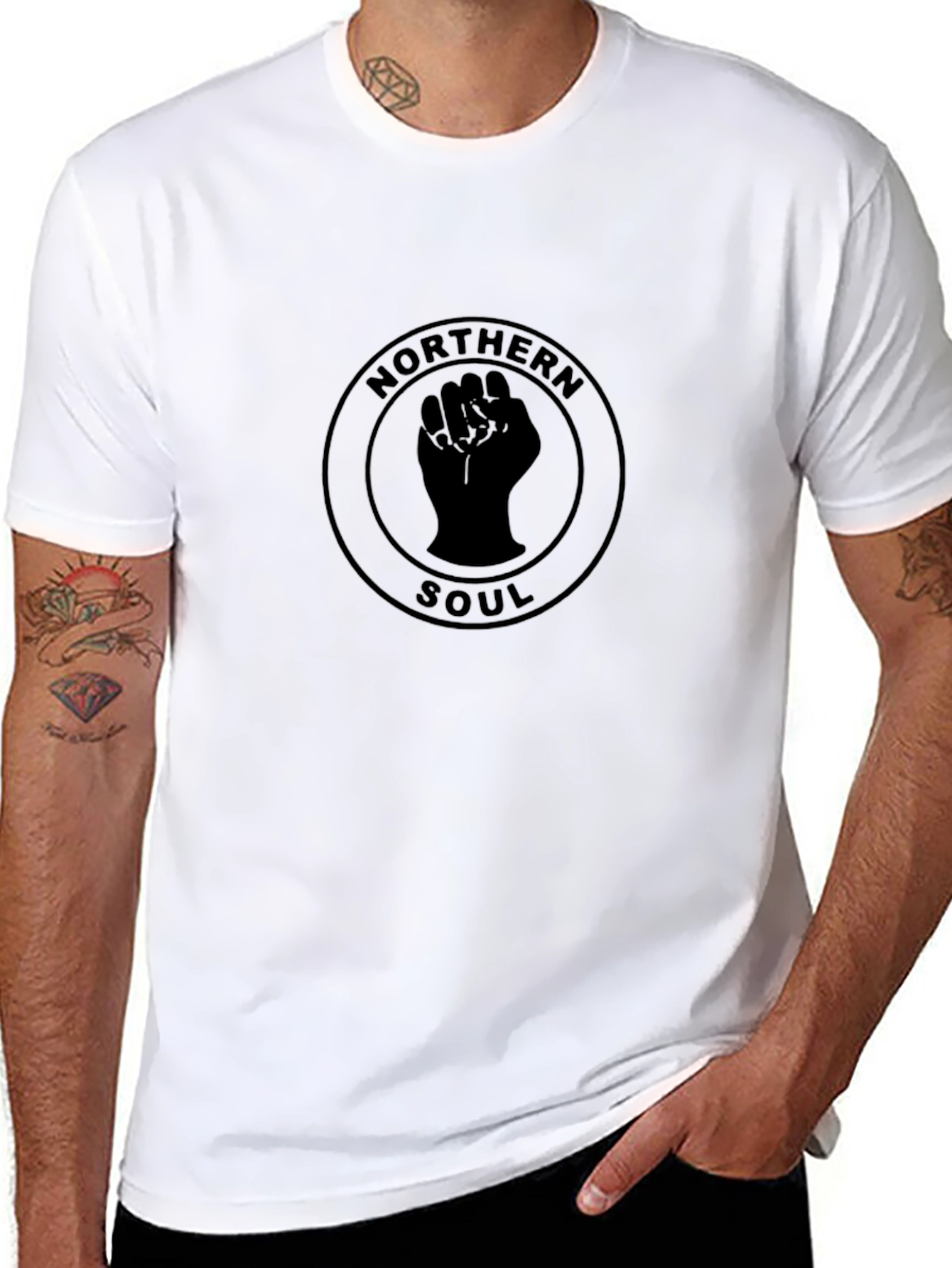 Northern Soul Graphic T-Shirt - Black