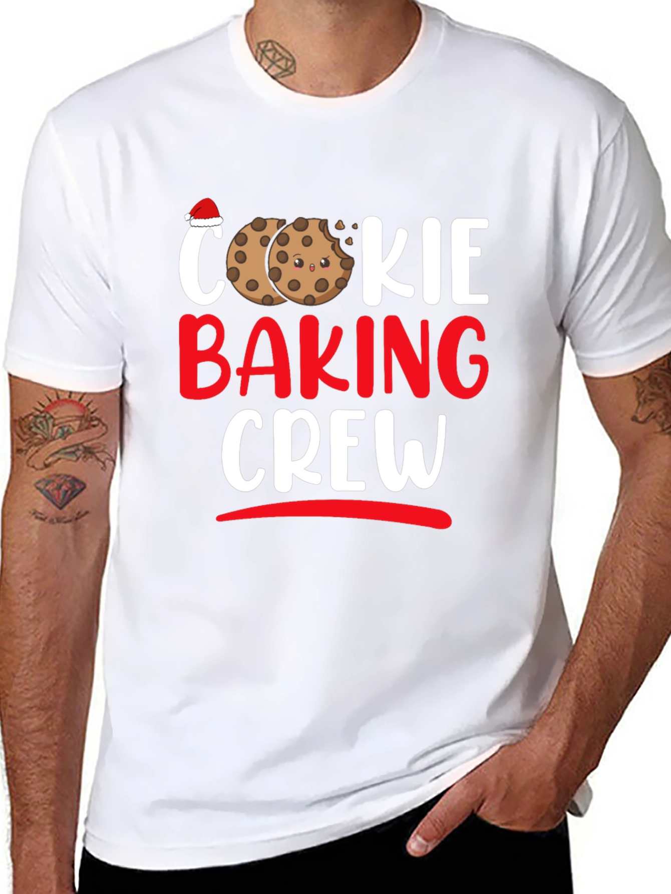 Cookie Baking Crew Holiday T-Shirt
