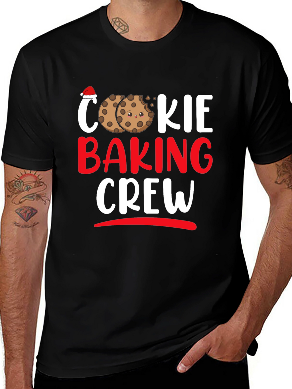 Cookie Baking Crew Holiday T-Shirt