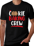 Cookie Baking Crew Holiday T-Shirt