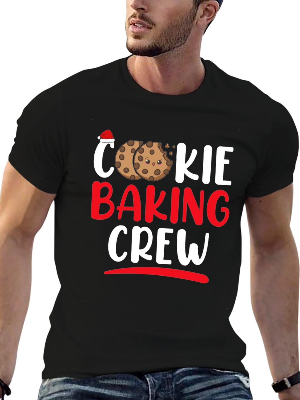 Cookie Baking Crew Holiday T-Shirt