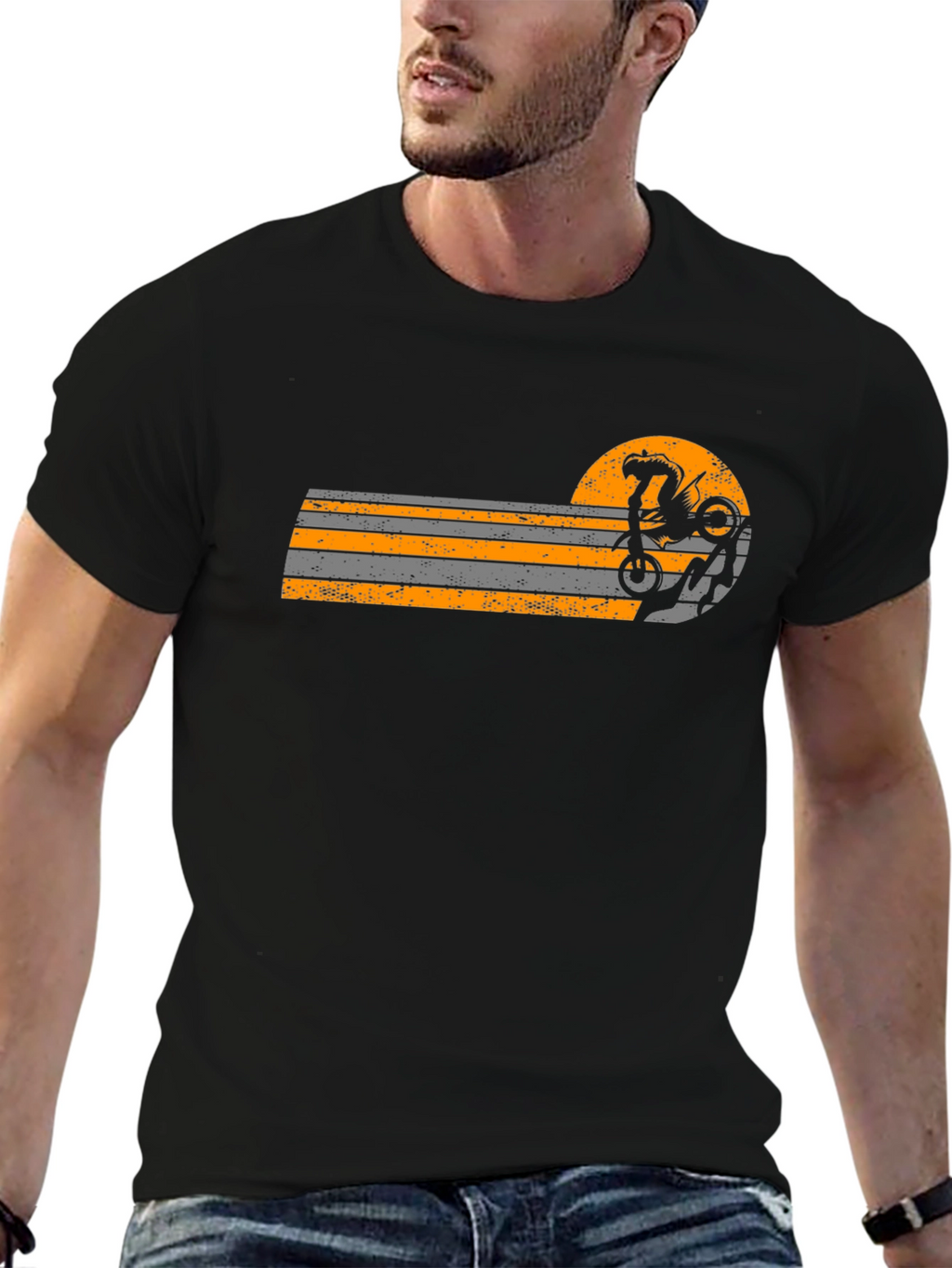Retro Mountain Bike T-Shirt