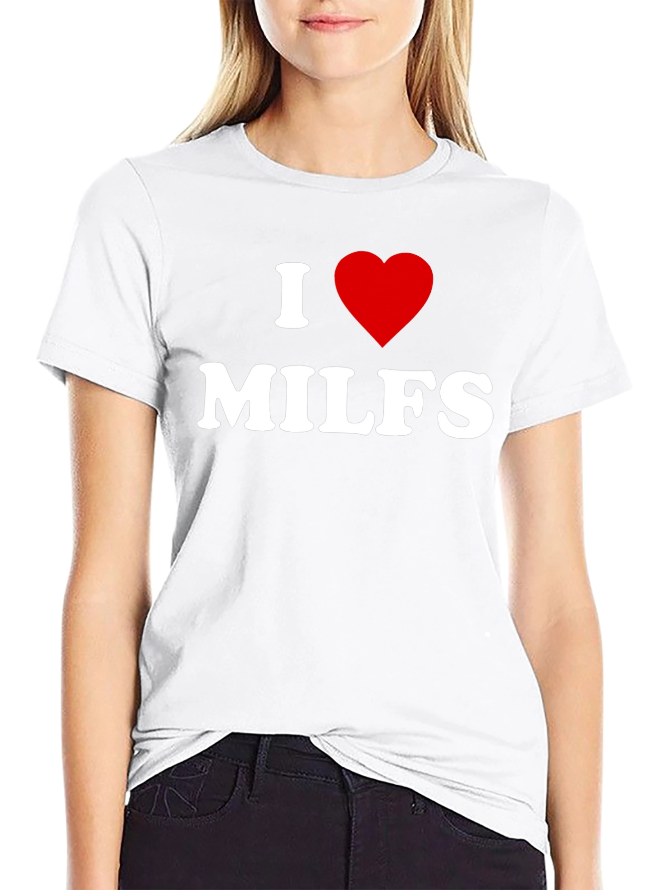 I Heart MILFS Adult Humor T-Shirt