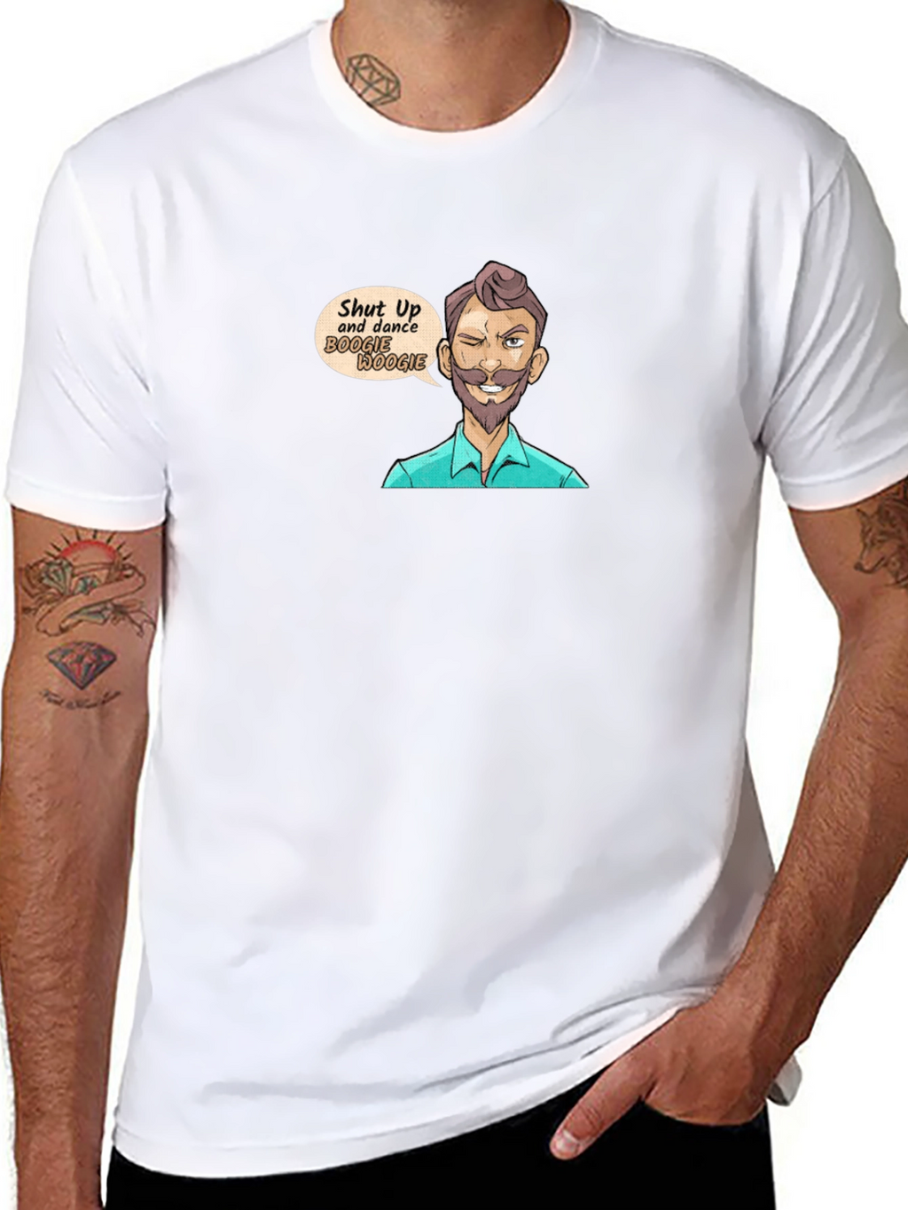 Shut Up and Dance Graphic Tee