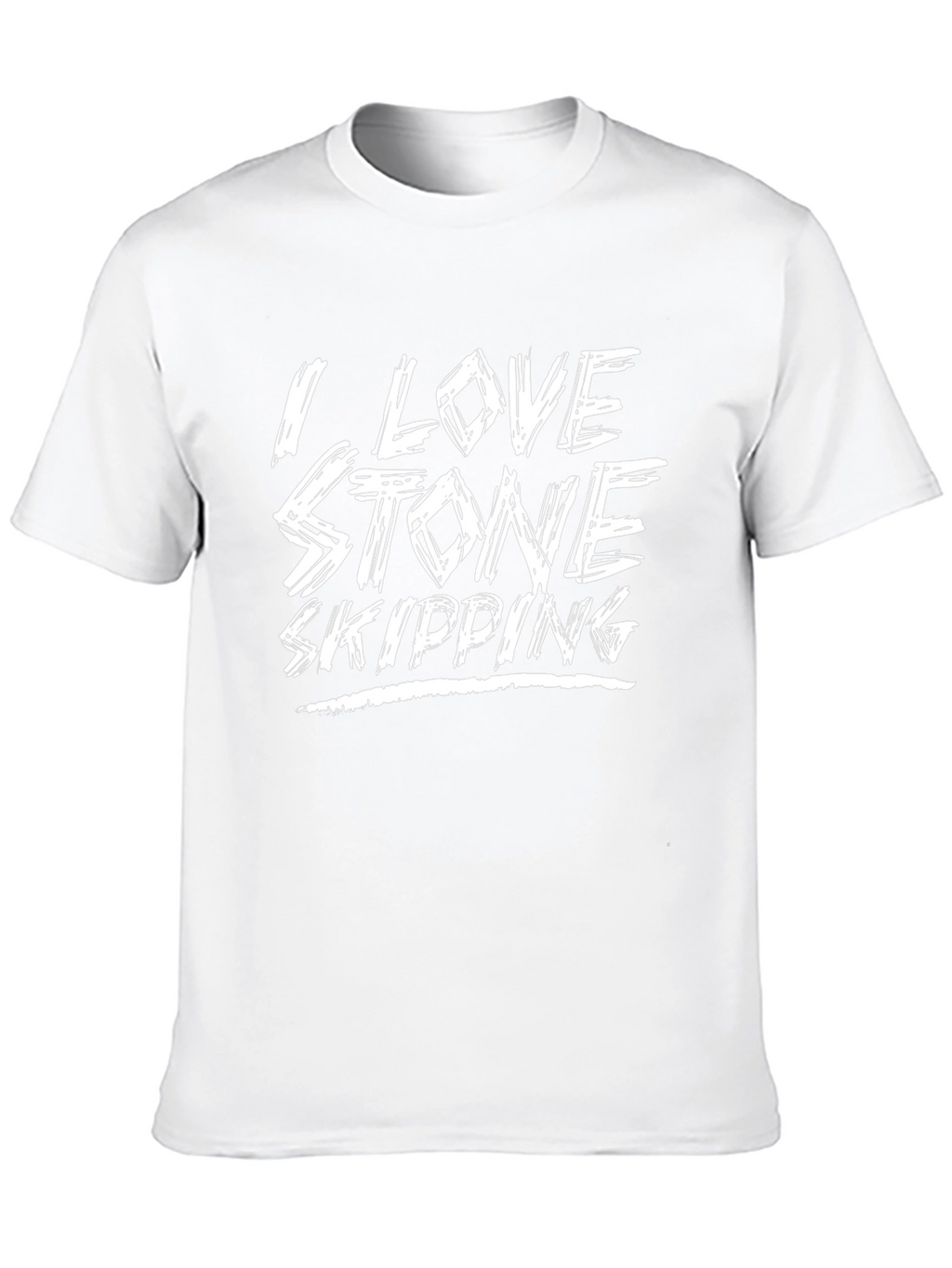 Stone Skipping T-Shirt - I Love Stone Skipping Tee