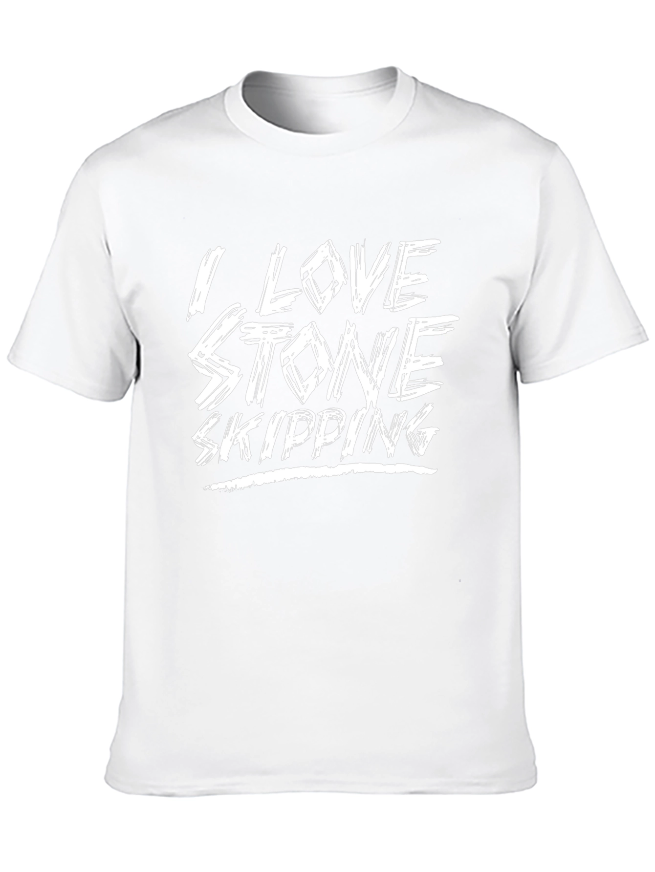 Stone Skipping T-Shirt - I Love Stone Skipping Tee