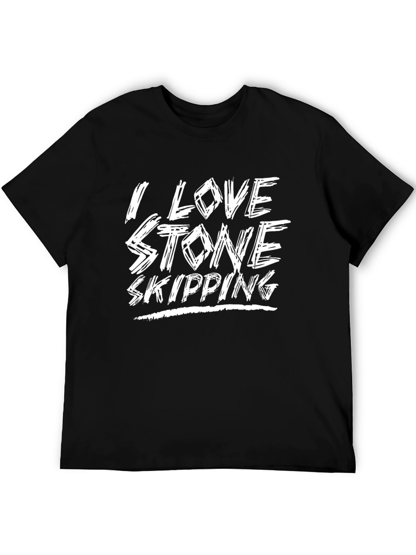 Stone Skipping T-Shirt - I Love Stone Skipping Tee
