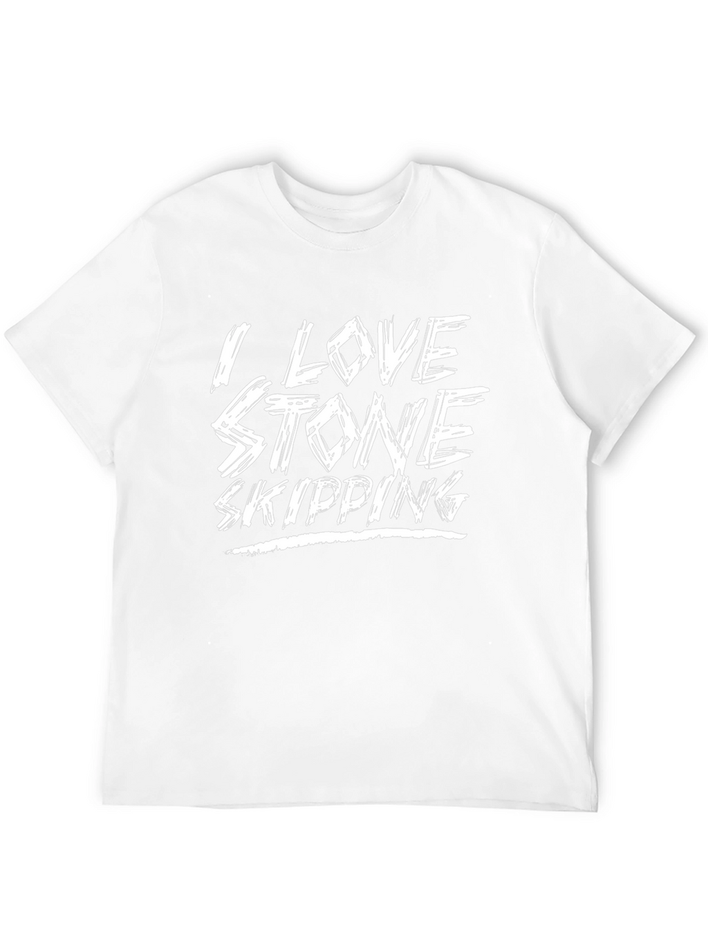 Stone Skipping T-Shirt - I Love Stone Skipping Tee