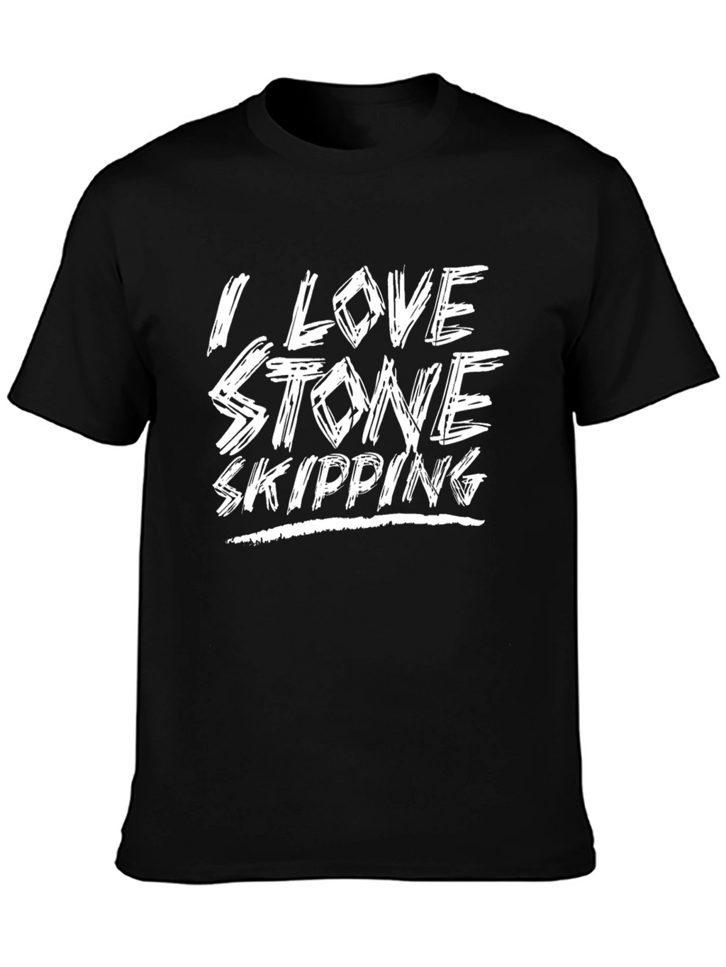 Stone Skipping T-Shirt - I Love Stone Skipping Tee