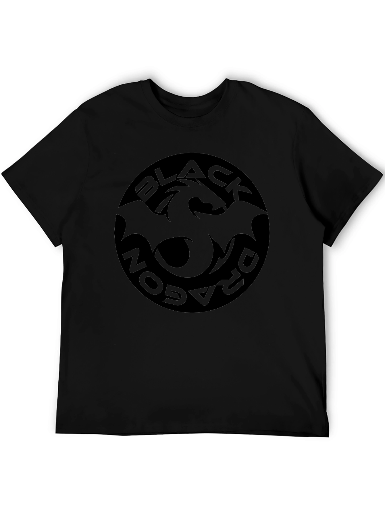 Black Dragon Graphic Tee - Unisex Crew Neck