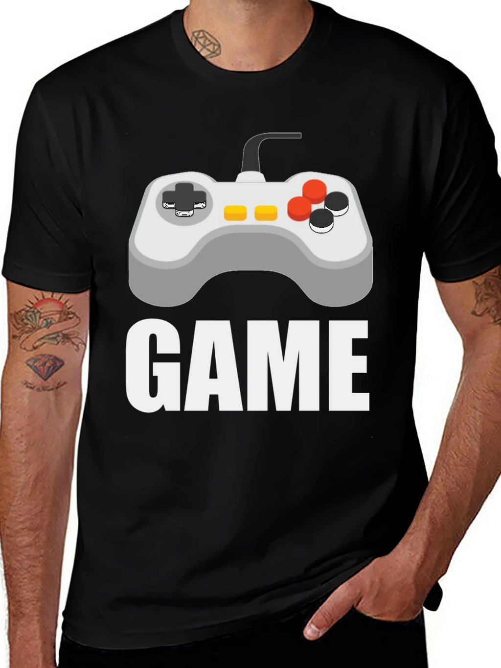 Game Controller Graphic Tee - Gamer Style