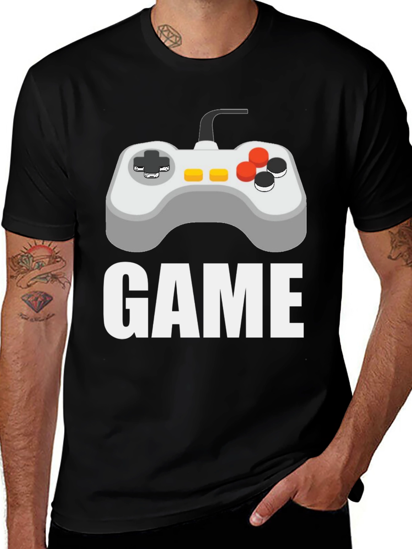 Game Controller Graphic Tee - Gamer Style