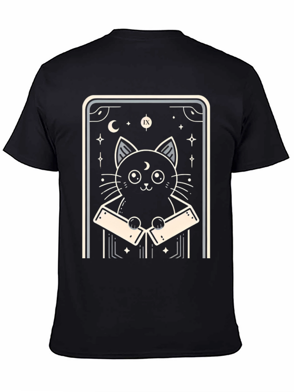 Mystic Cat Tarot Card T-Shirt