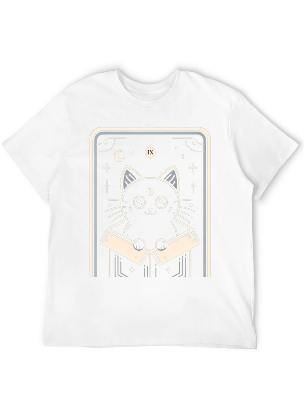 Mystic Cat Tarot Card T-Shirt