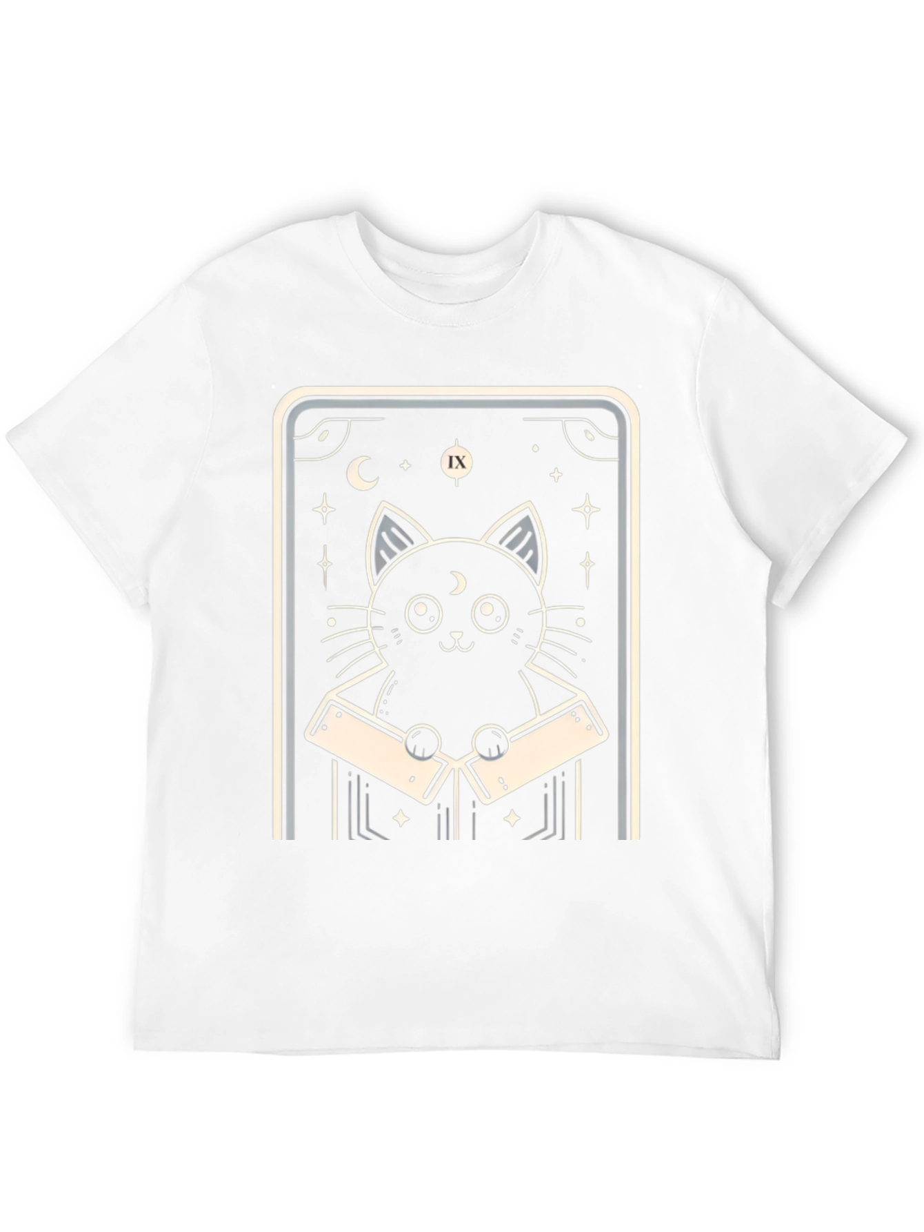 Mystic Cat Tarot Card T-Shirt