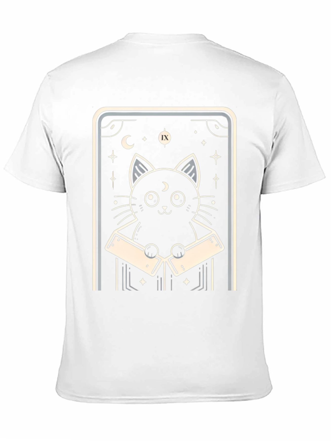 Mystic Cat Tarot Card T-Shirt