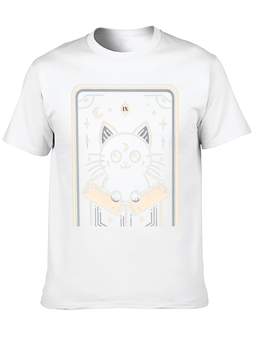 Mystic Cat Tarot Card T-Shirt