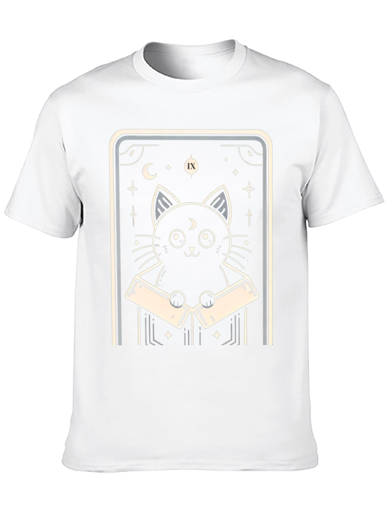 Mystic Cat Tarot Card T-Shirt