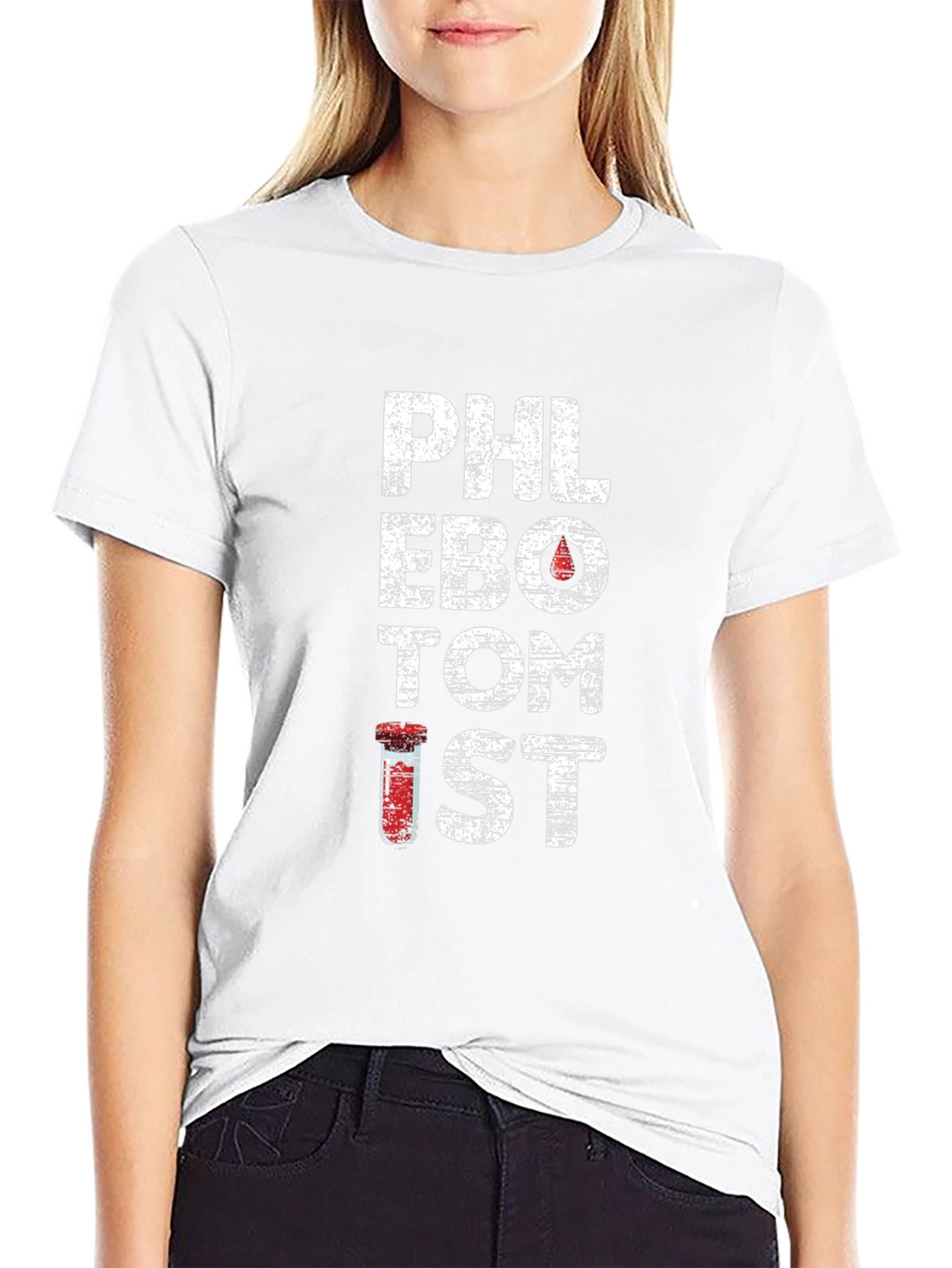 Phlebotomist Graphic Tee - Medical Profession Apparel