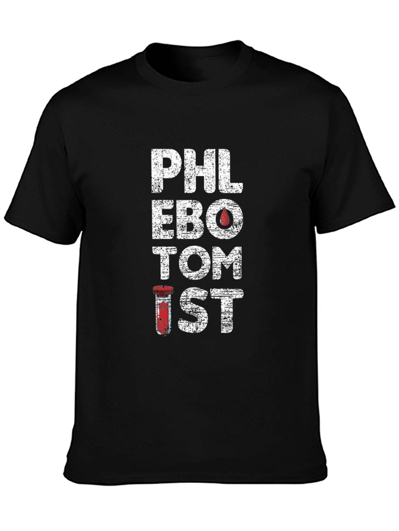 Phlebotomist Graphic Tee - Medical Profession Apparel