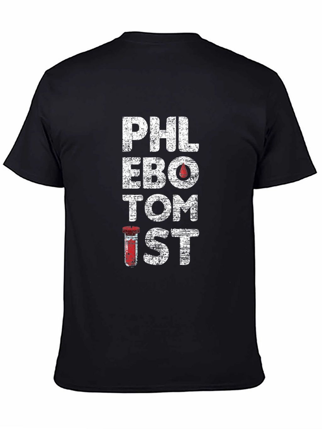 Phlebotomist Graphic Tee - Medical Profession Apparel