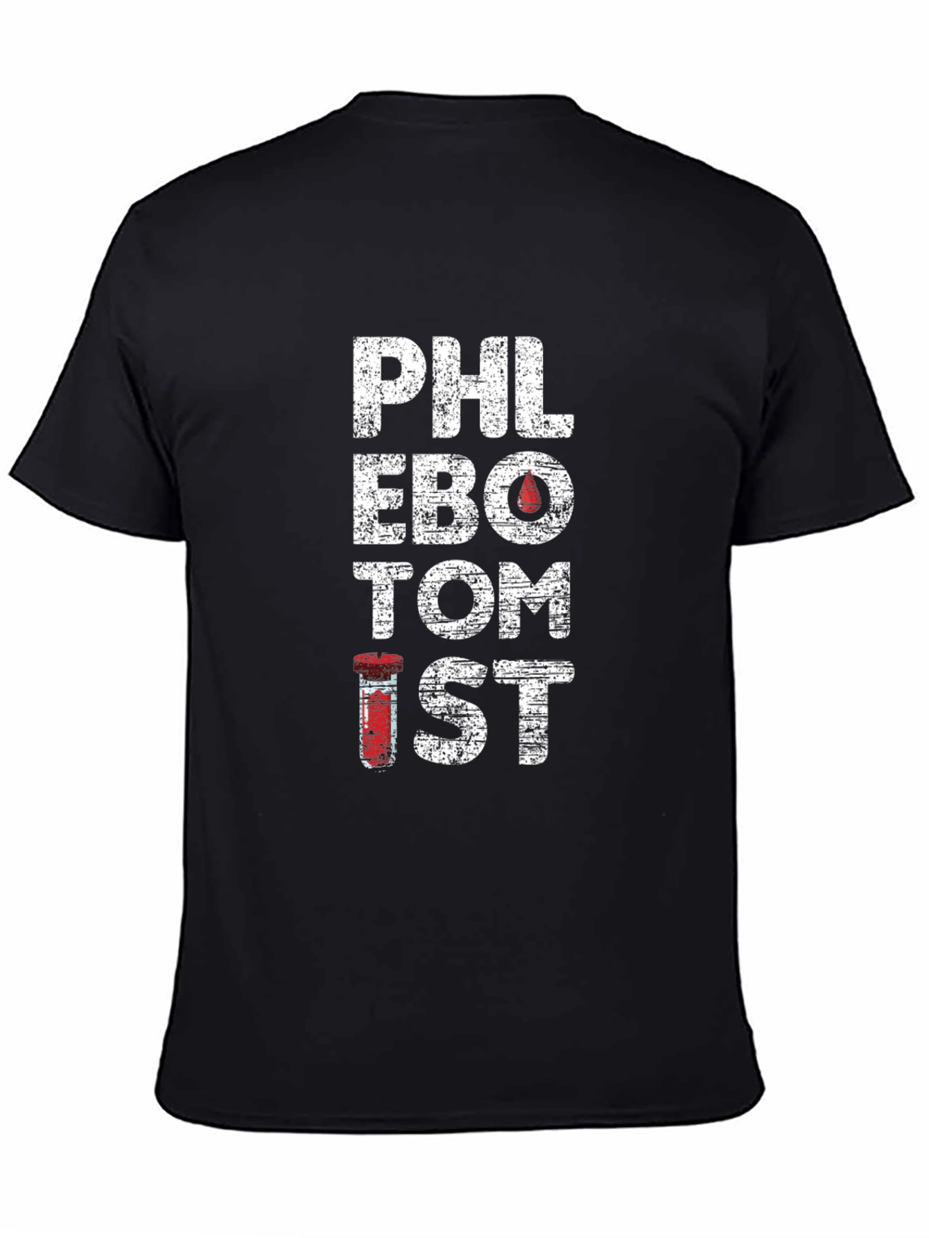 Phlebotomist Graphic Tee - Medical Profession Apparel