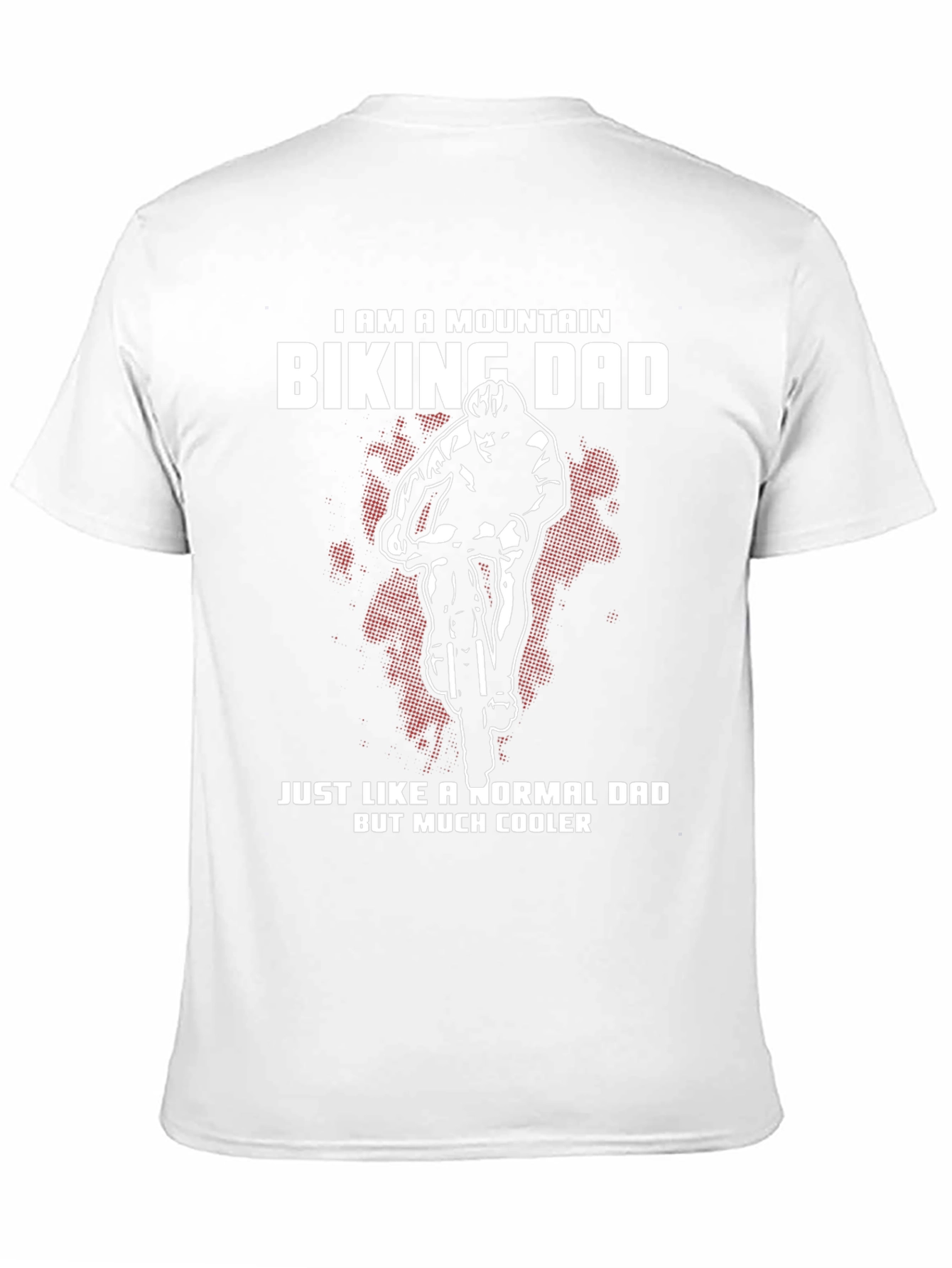 Mountain Biking Dad T-Shirt - Cool Fathers Day Gift