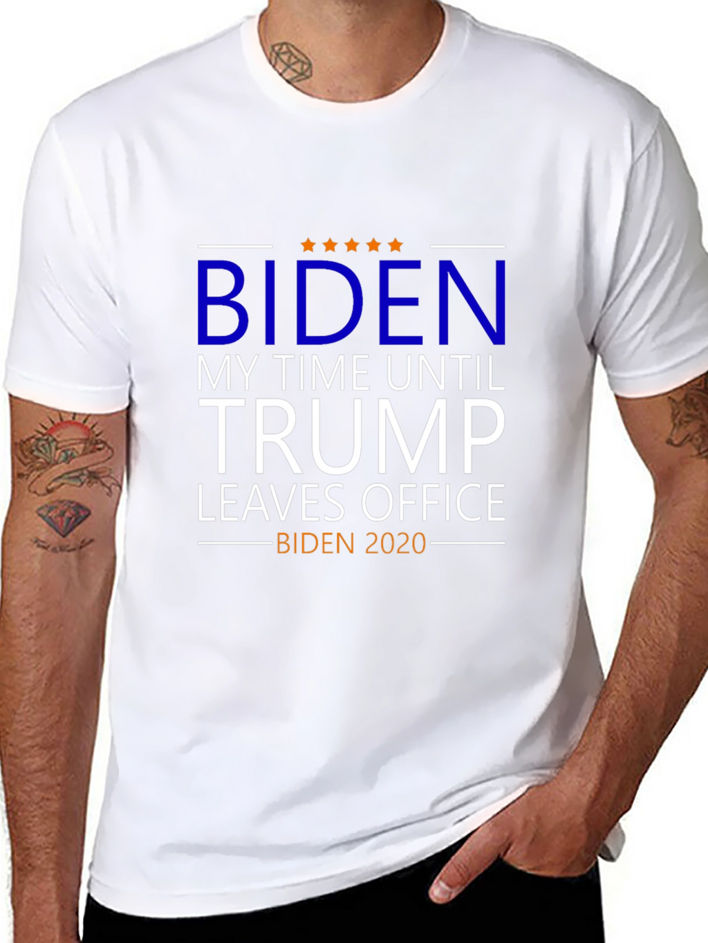 Biden - My Time Until Trump Leaves Office T-Shirt
