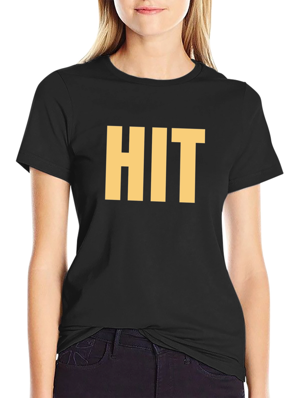 Bold HIT Graphic Tee - Classic Black