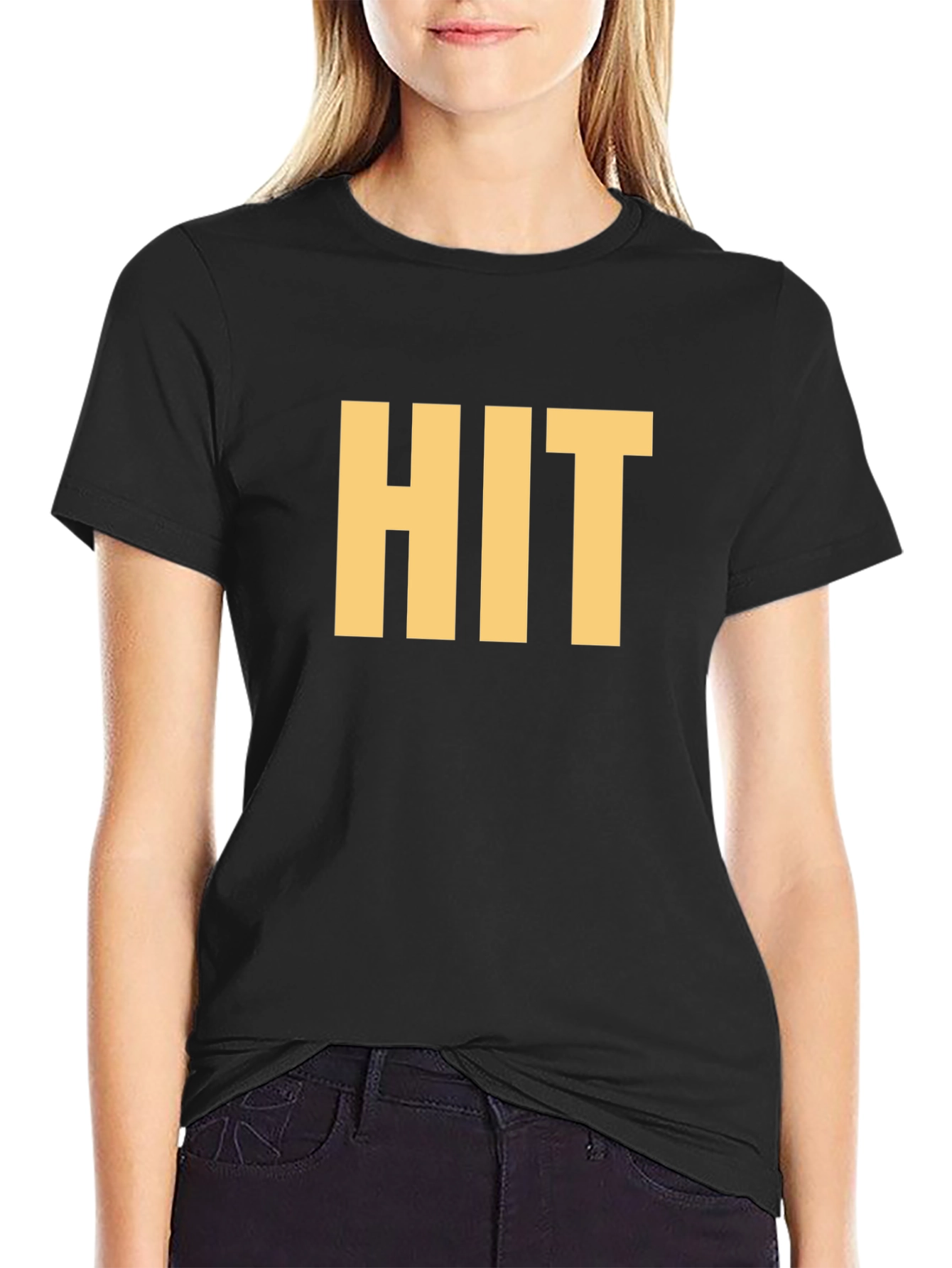 Bold HIT Graphic Tee - Classic Black