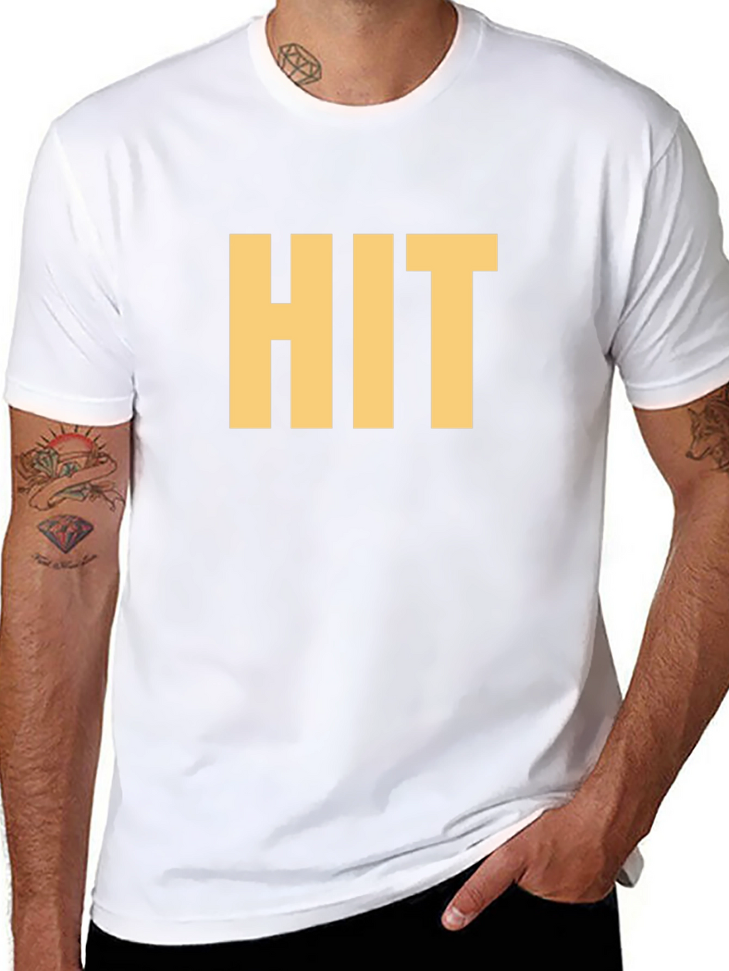 Bold HIT Graphic Tee - Classic Black