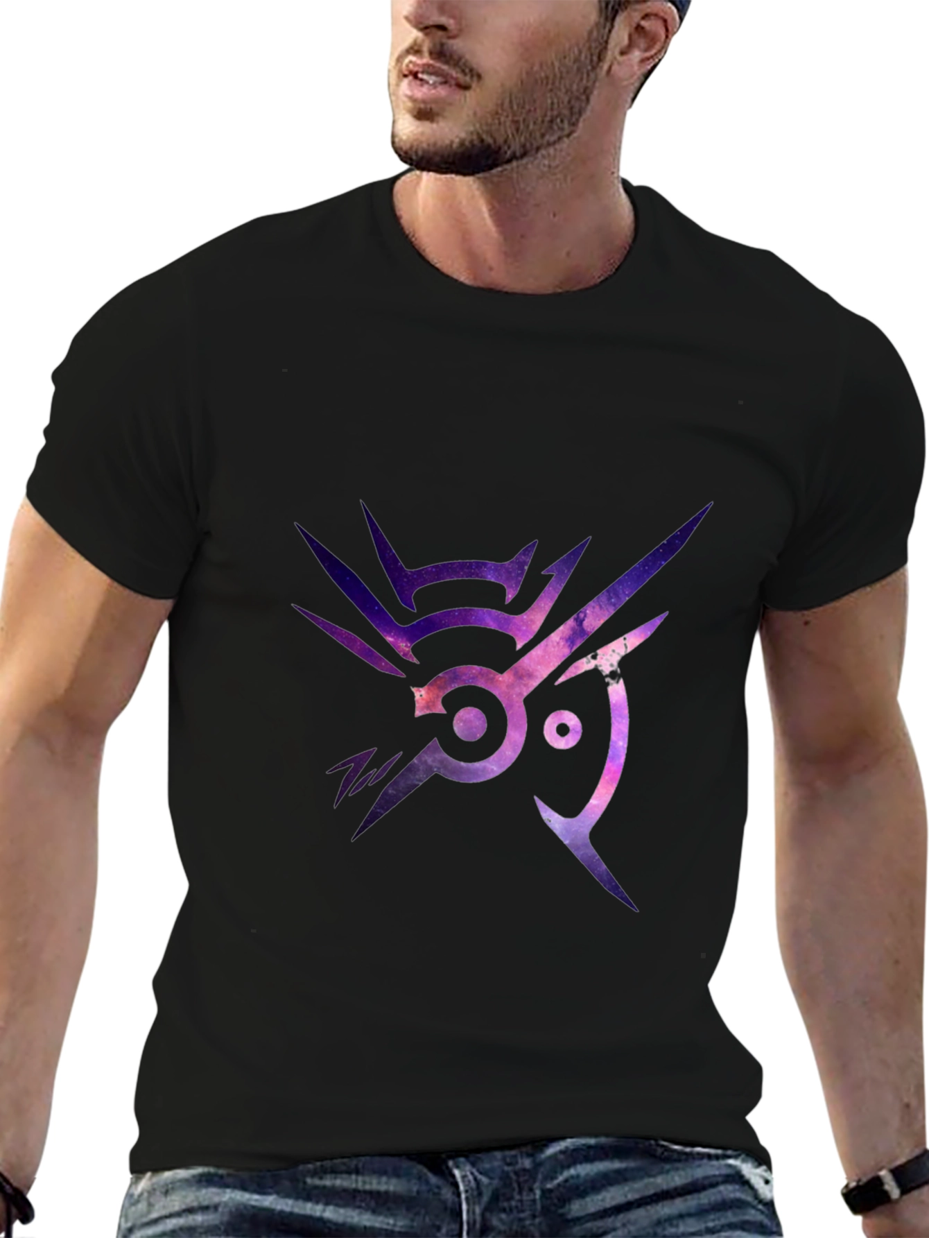 Cosmic Symbol Black T-Shirt