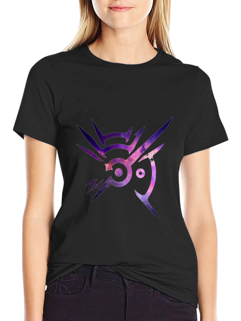 Cosmic Symbol Black T-Shirt