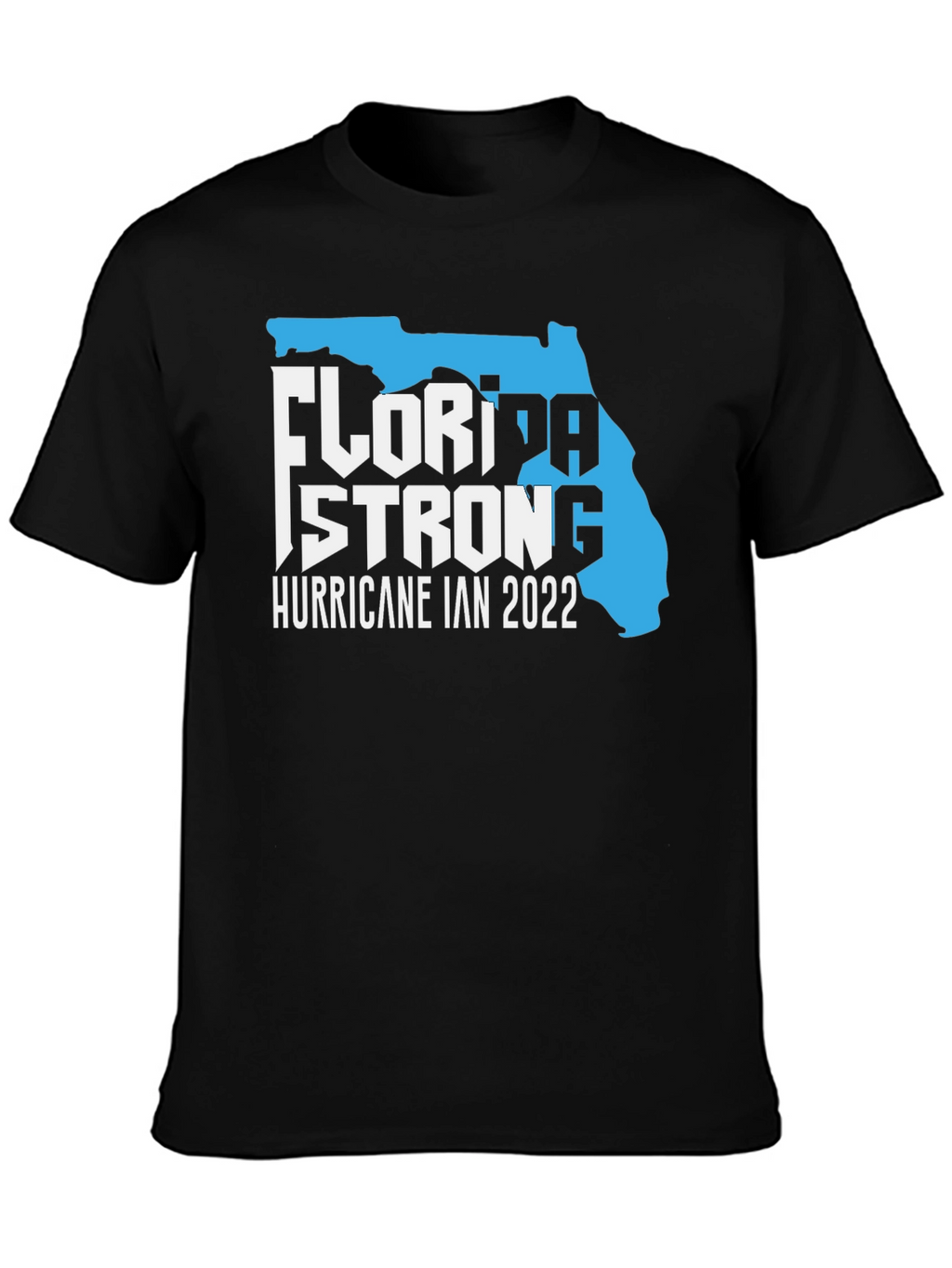 Florida Strong Hurricane Ian 2022 Black T-Shirt