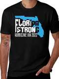 Florida Strong Hurricane Ian 2022 Black T-Shirt