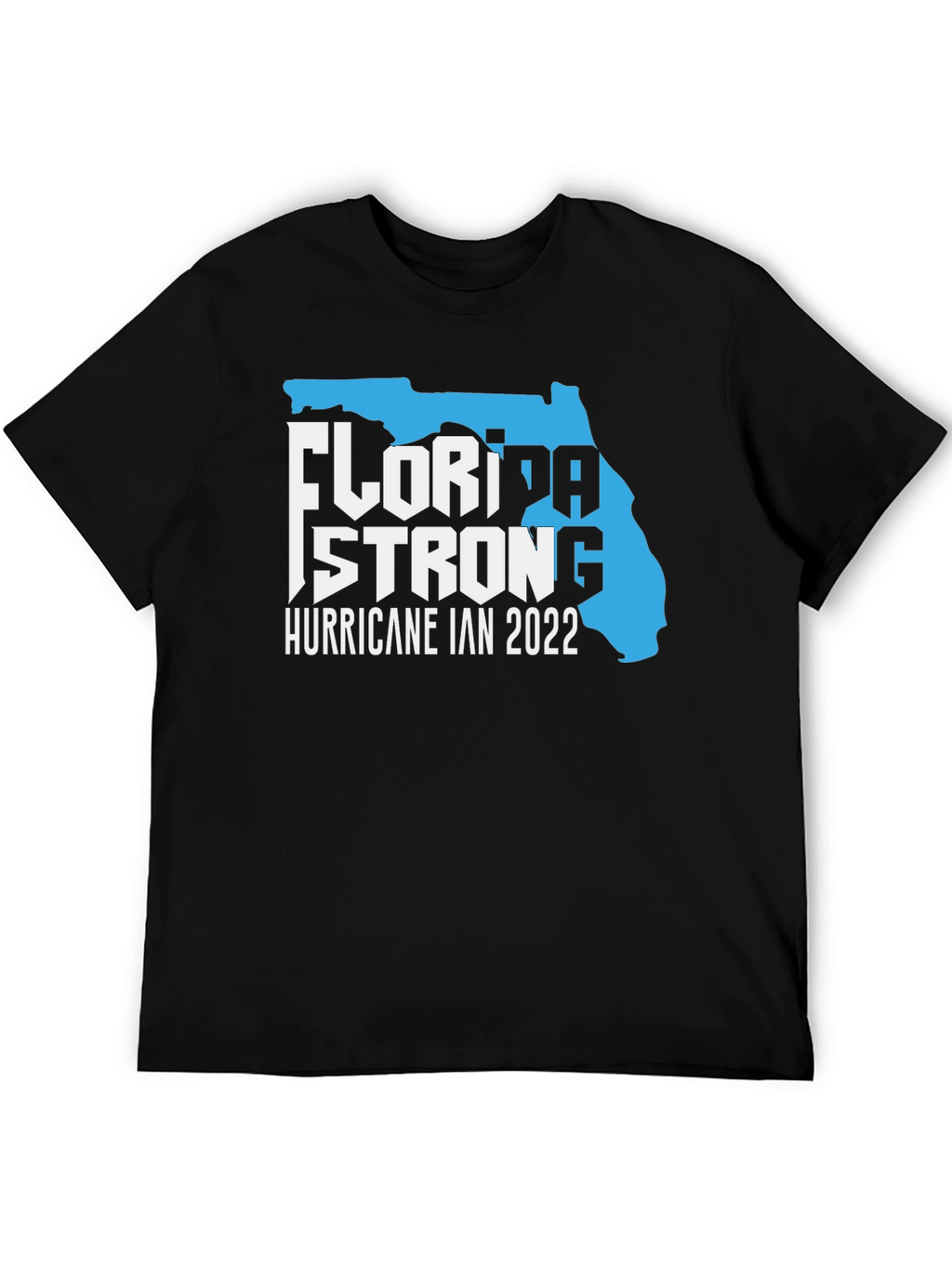Florida Strong Hurricane Ian 2022 Black T-Shirt